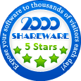 5 stars Award on 2000shareware