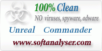 100% Clean certification by SoftAnalyser.com
